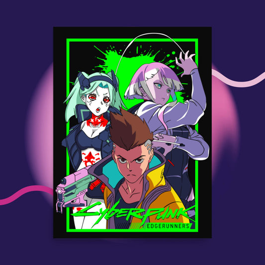 David,Lucy,Rebecca Poster,Cyberpunk Edgerunners,Anime