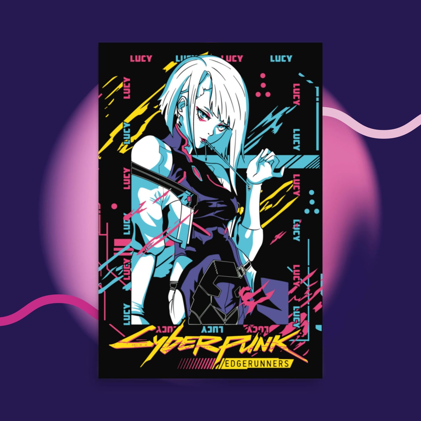 Lucy Poster,Cyberpunk Edgerunners, Anime