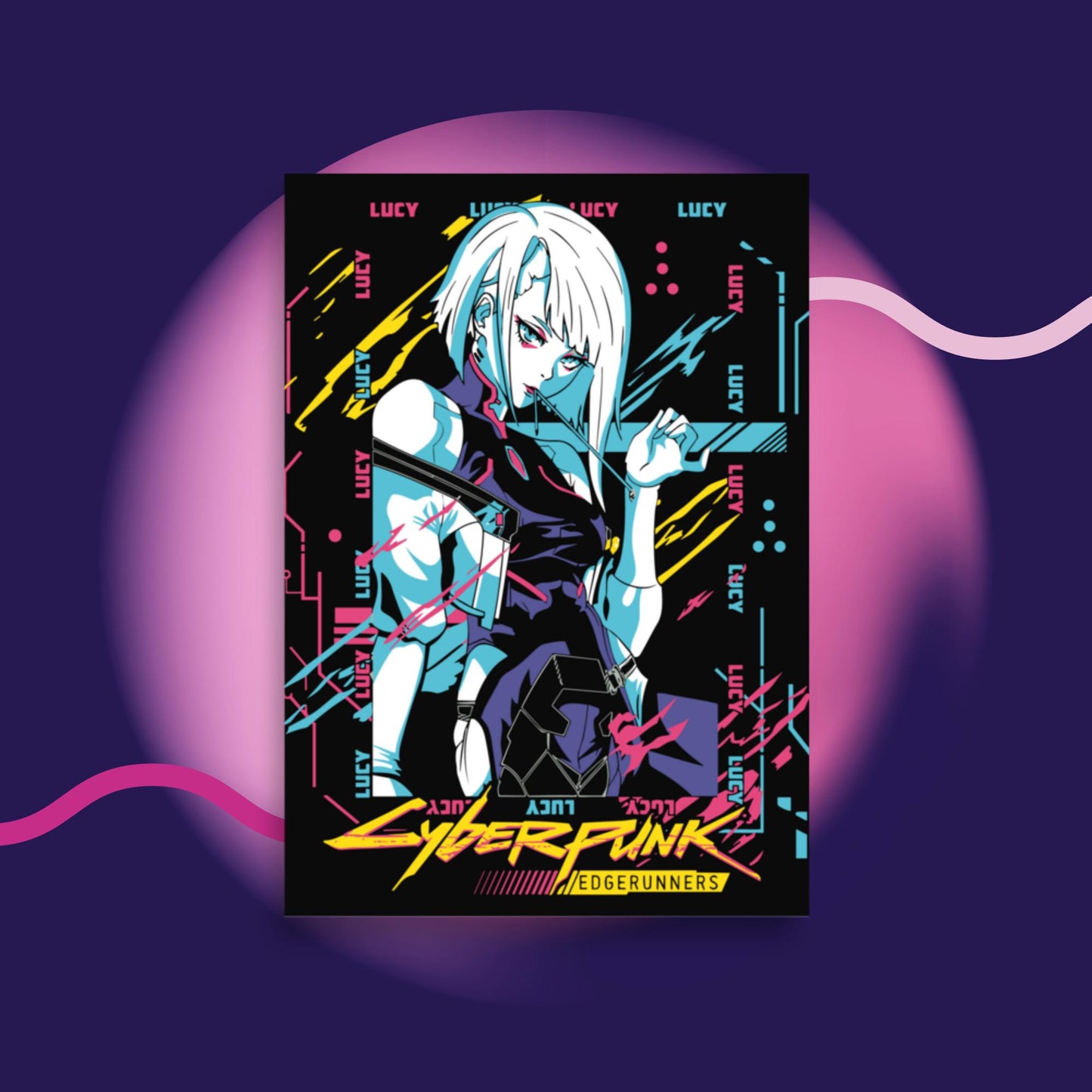 Lucy Poster,Cyberpunk Edgerunners, Anime